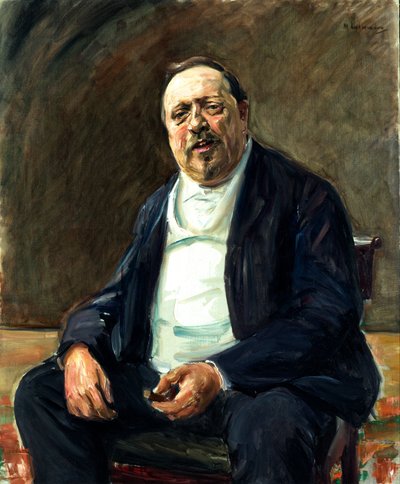 Porträt von Alfred von Berger von Max Liebermann
